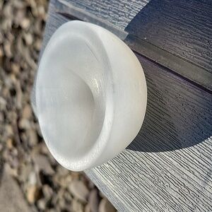 Selenite crystal bowl